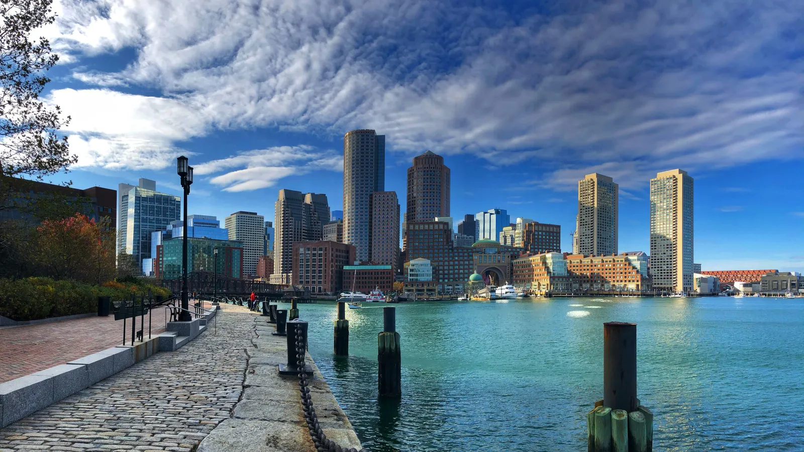 Boston skyline from across the Charles River
