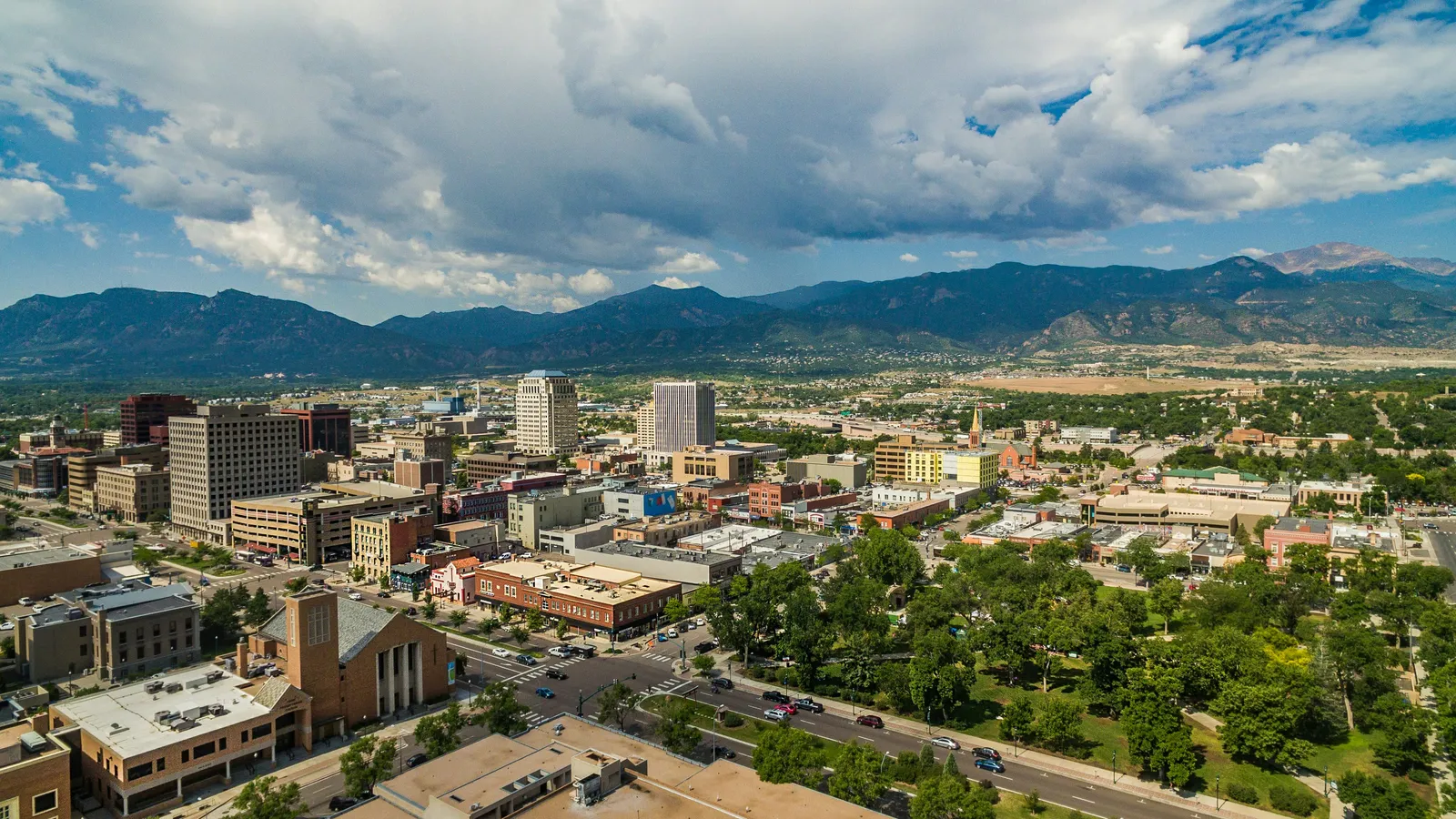 Pikes Peak and Garden of the Gods, Colorado Springs